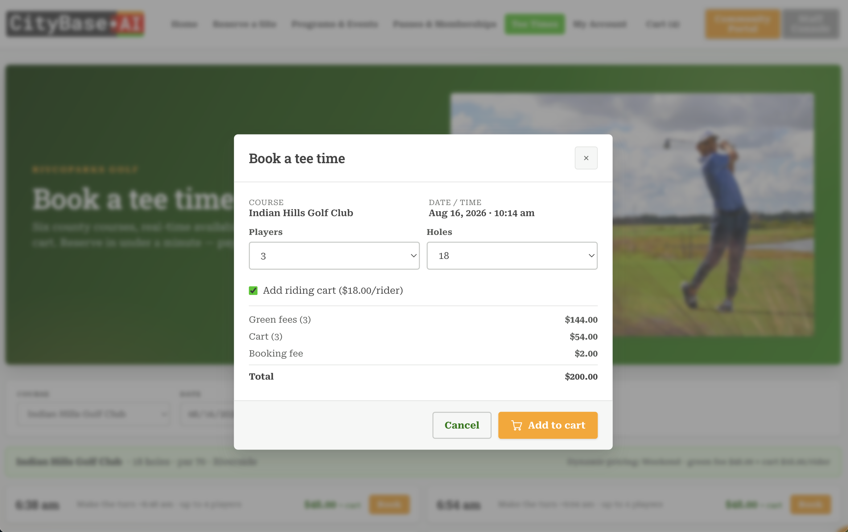 Dynamic pricing in CityBase