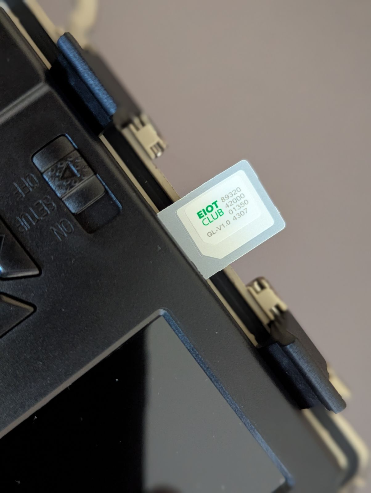 Cellular connectivity in CitySensor